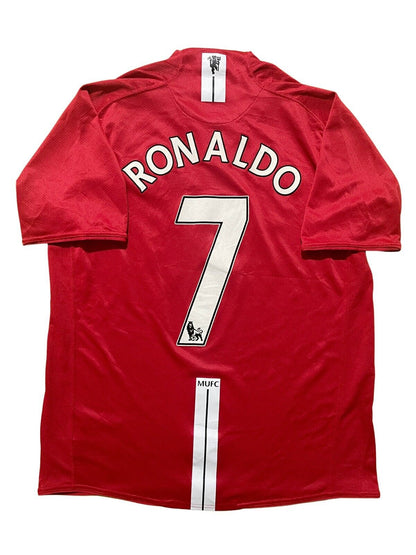 Maillot Manchester United Domicile 2007/08 - Ronaldo 7