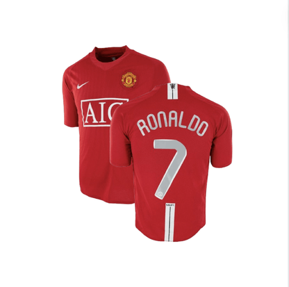 Maillot Manchester United Domicile 2007/08 - Ronaldo 7