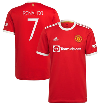 Maillot Manchester United Domicile 2021/22 - Ronaldo 7