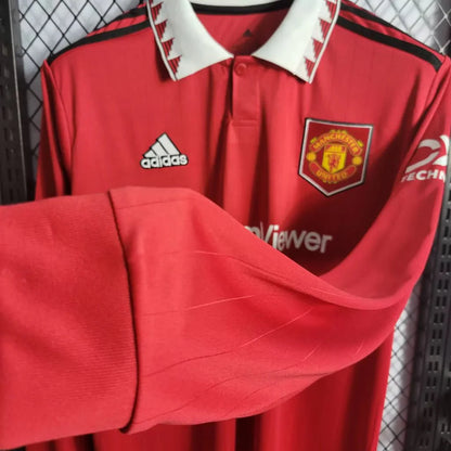 Maillot Manchester United Domicile 2022/23 - Manches Longues