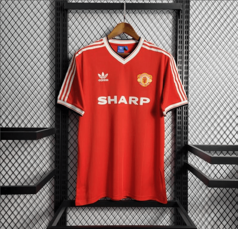 Maillot Manchester United Domicile 1983/84