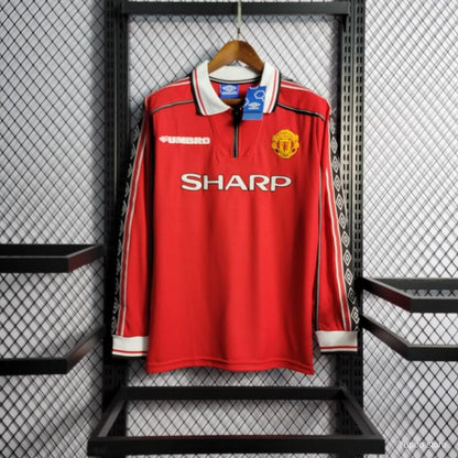 Maillot Manchester United Domicile 1998/99 - Manches Longues