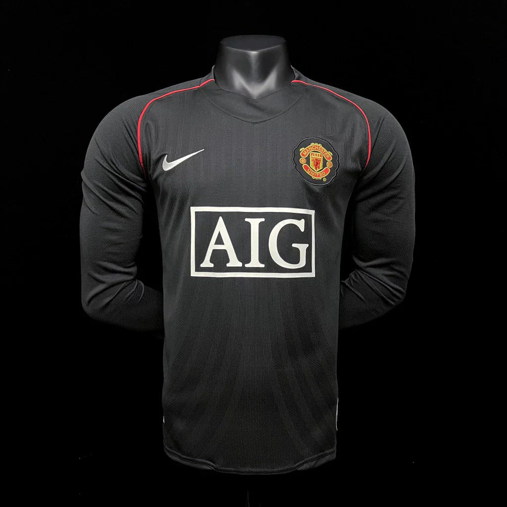 Maillot Manchester United Extérieur 2007/08 - Manches Longues