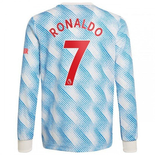 Maillot Manchester United Extérieur 2021/22 - Manches Longues - Ronaldo 7