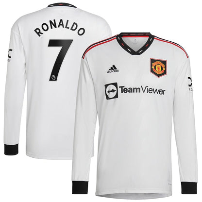 Maillot Manchester United Extérieur 2022/23 - Manches Longues - Ronaldo 7