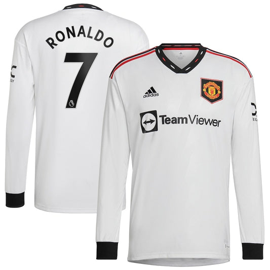 Maillot Manchester United Extérieur 2022/23 - Manches Longues - Ronaldo 7