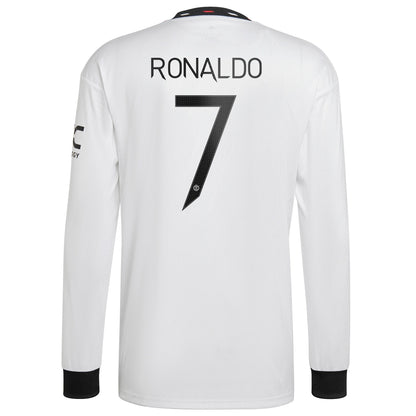 Maillot Manchester United Extérieur 2022/23 - Manches Longues - Ronaldo 7