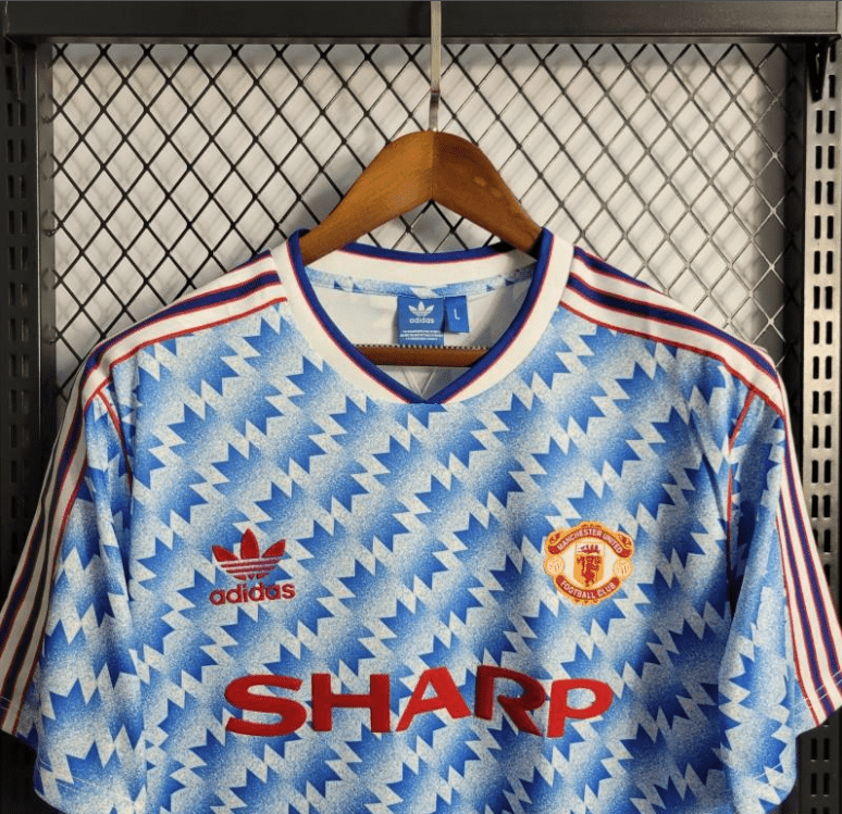 Manchester United Extérieur 91/92Maillot