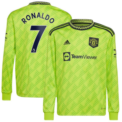 Maillot Manchester United Troisième 2022/23 - Manches Longues - Ronaldo 7