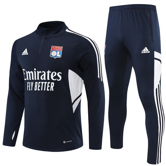 Olympique Lyon - Survêtement - 1/2 Zip