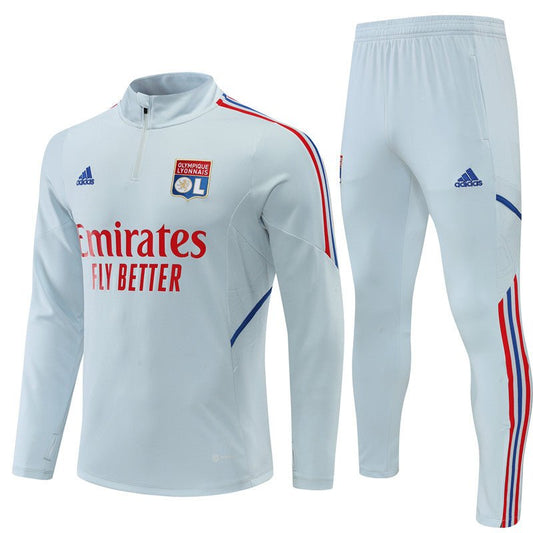 Olympique Lyon - Survêtement - 1/2 Zip