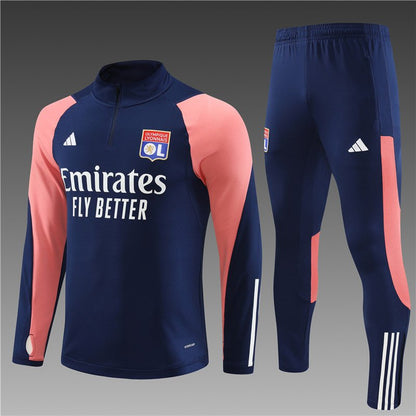 Olympique Lyon - Survêtement 1/2 Zip