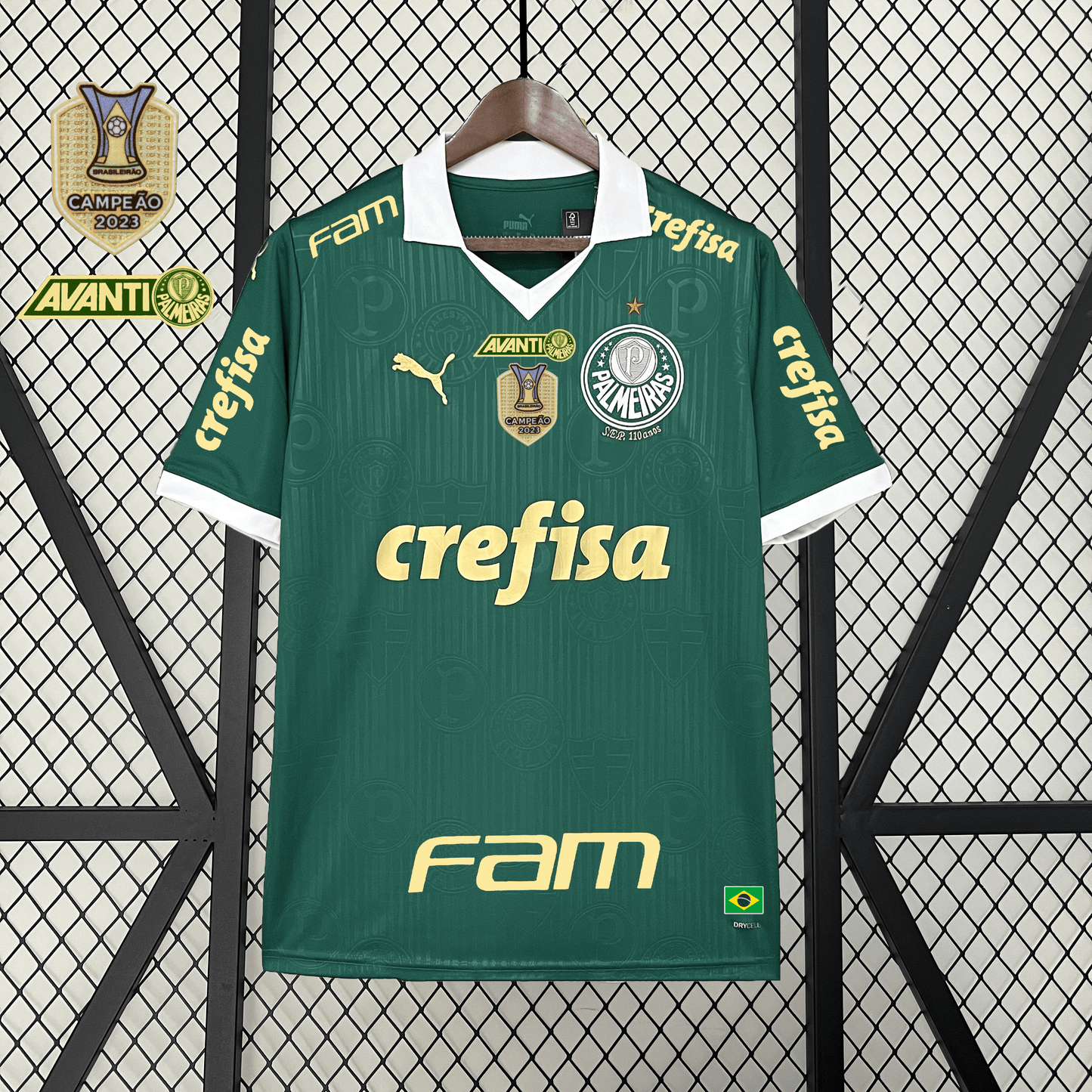 Maillot Palmeiras Domicile 2024/25 - Tous les Sponsorings + Symbole du champion