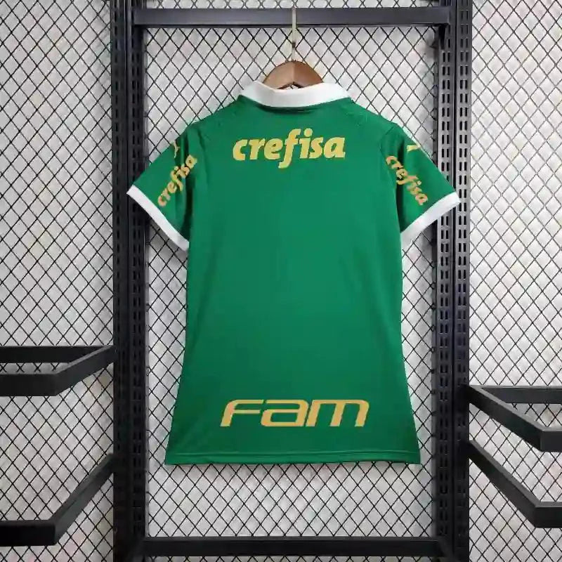 Maillot Palmeiras Domicile 2024/25 - Tous les Sponsorings - Version Féminine