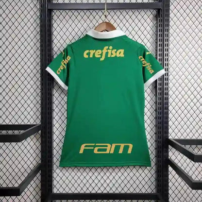 Maillot Palmeiras Domicile 2024/25 - Tous les Sponsorings - Version Féminine