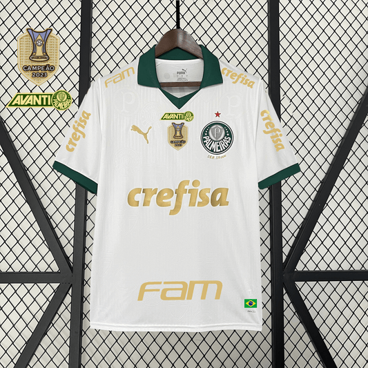 Maillot Palmeiras Extérieur 2024/25 - Tous les Sponsorings + Symbole du Champion