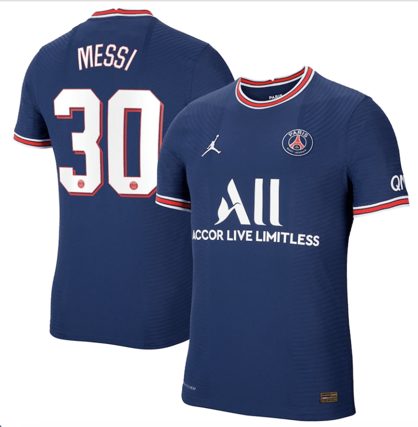 Maillot PSG Domicile 2021/22 - Messi 30