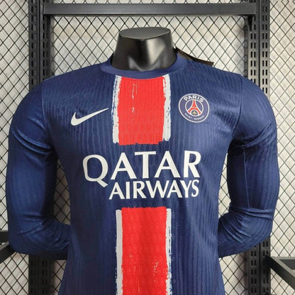 Maillot PSG Domicile 2024/25 - Manches Longues - Version Joueur