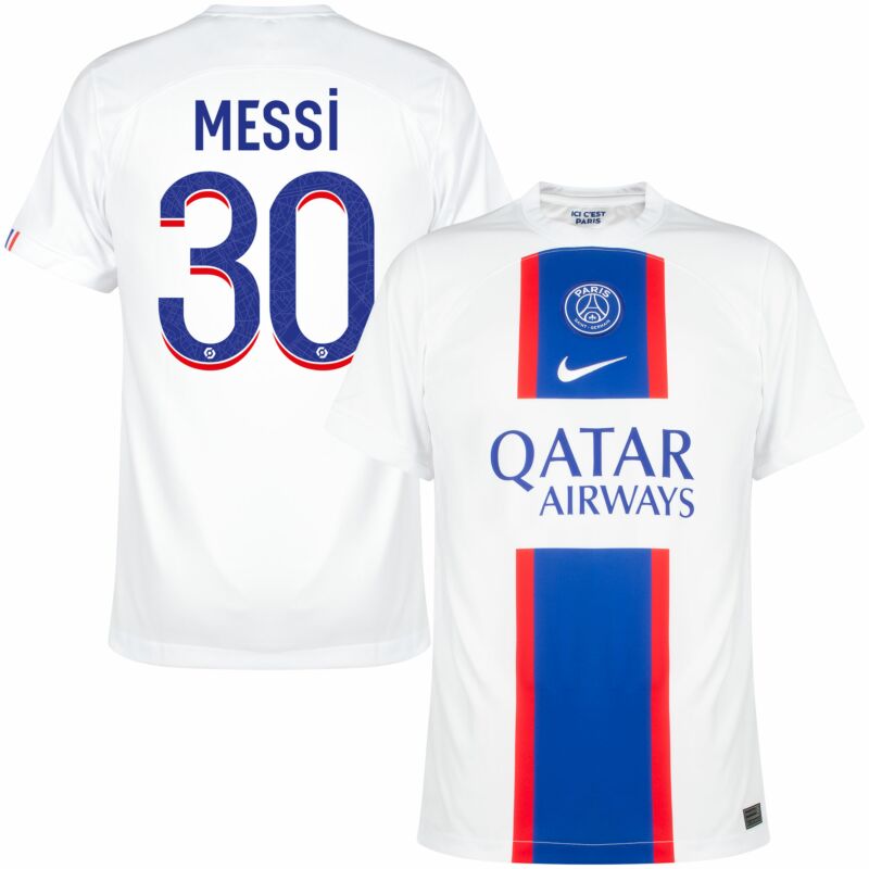 Maillot PSG Extérieur 2022/23 - Messi 30