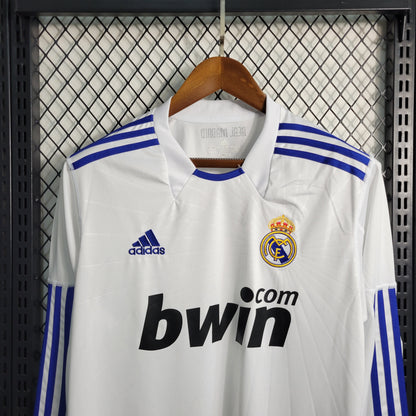 Maillot Real Madrid Domicile 2010/11 - Manches Longues