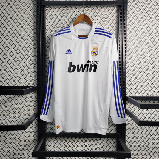 Maillot Real Madrid Domicile 2010/11 - Manches Longues