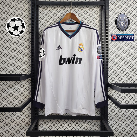 Maillot Real Madrid Domicile 2012/13 - Manches Longues - Ligue des Champions