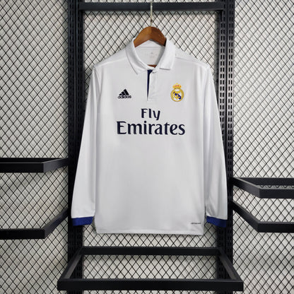 Maillot Real Madrid Domicile 2016/17 - Manches Longues