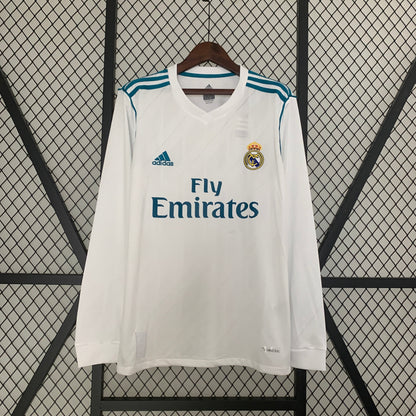 Maillot Real Madrid Domicile 2017/18 - Manches Longues