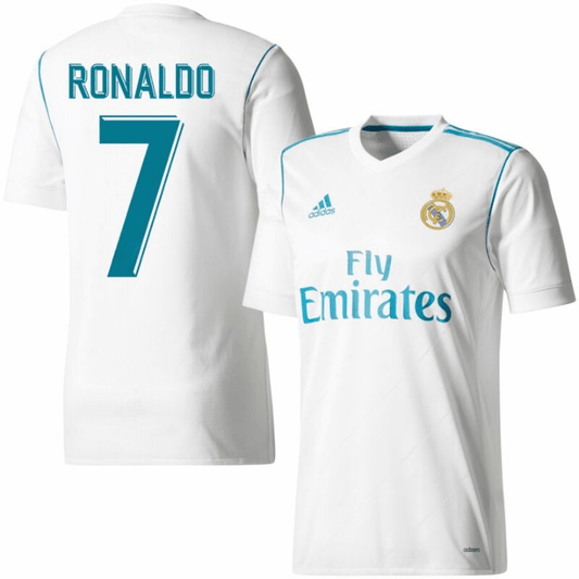 Maillot Real Madrid Domicile 2017/18 - Ronaldo 7