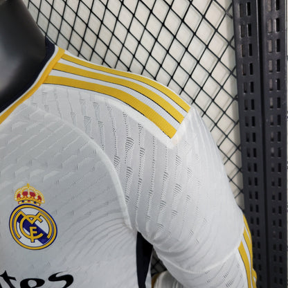 Maillot Real Madrid Domicile 2023/24 - Manches Longues - Version Joueur