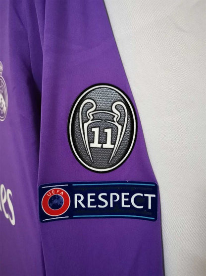 Maillot Real Madrid Extérieur 2016/17 - Finale de la Ligue des Champions - Manches Longues