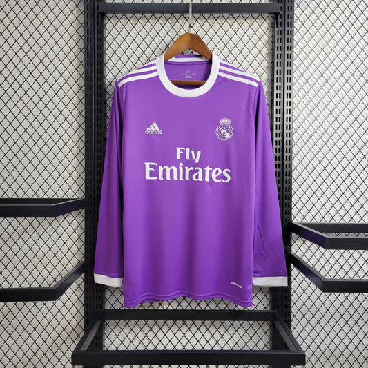 Maillot Real Madrid Extérieur 2016/17 - Manches Longues