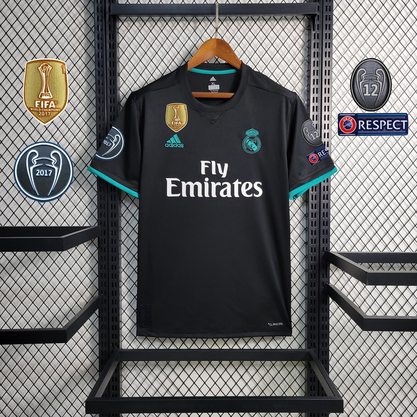 Maillot Real Madrid Extérieur 2017/18 - Ligue des Champions