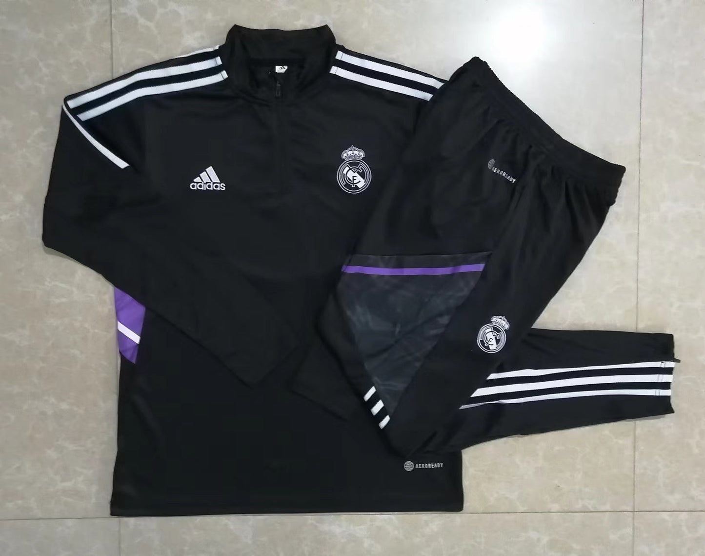 Real Madrid - Survêtement - 1/2 Zip