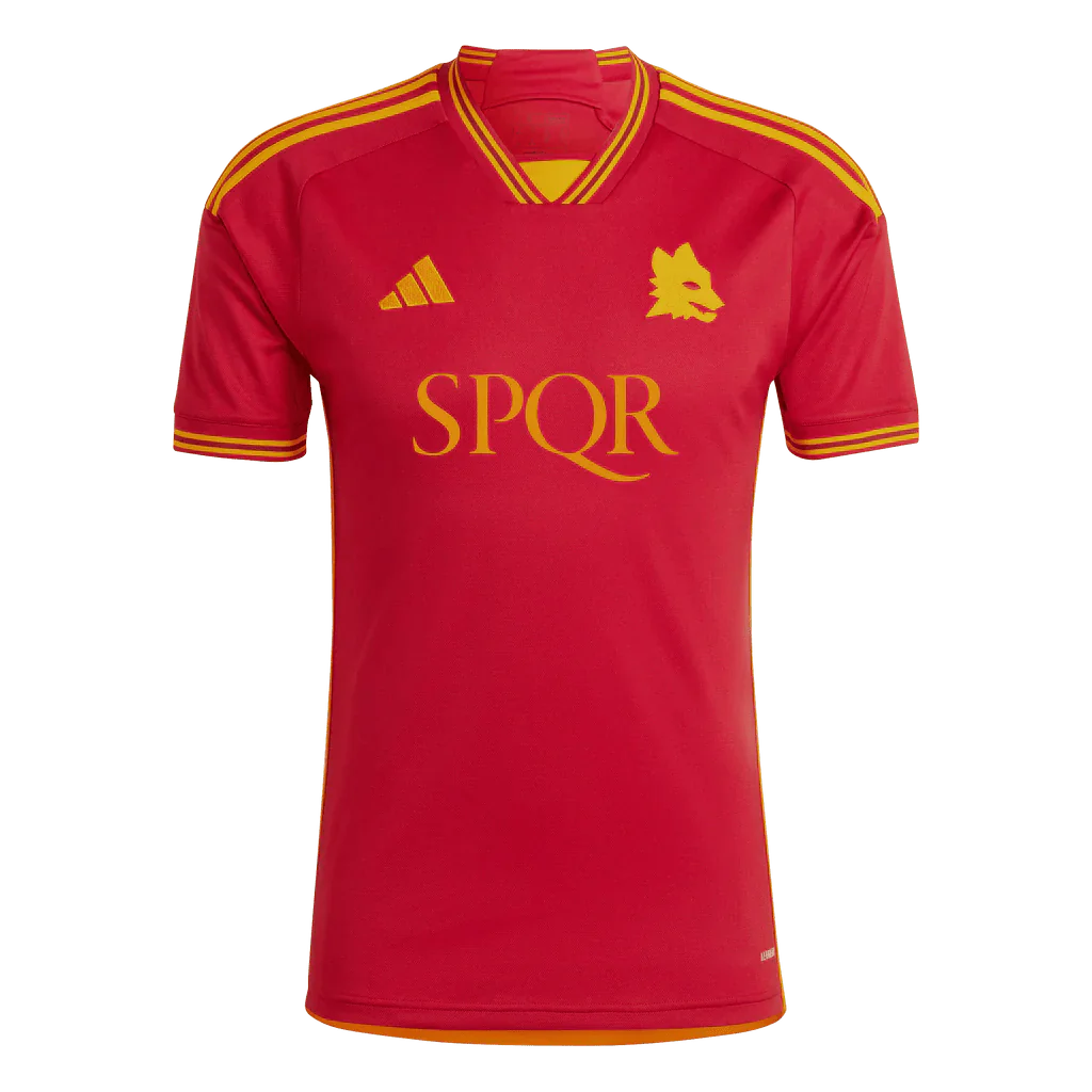 Maillot As Roma Domicile 2023/24 - Parrainage "SPQR"