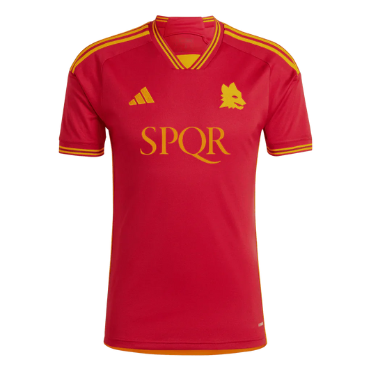 Maillot As Roma Domicile 2023/24 - Parrainage "SPQR"