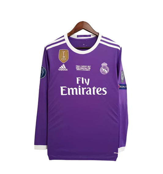 Maillot Real Madrid Extérieur 2016/17 - Finale de la Ligue des Champions - Manches Longues