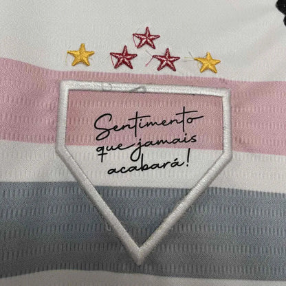 Maillot São Paulo Domicile 2024/25 - Tous les Sponsorings