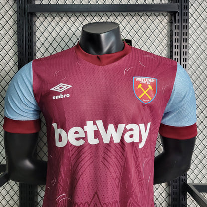 Maillot West Ham Domicile 2023/24 - Version Joueur