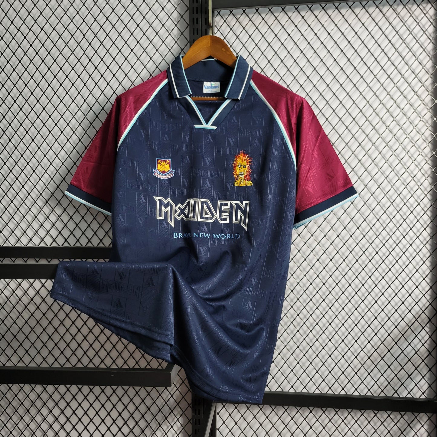 Maillot West Ham x Iron Maiden 1999/00