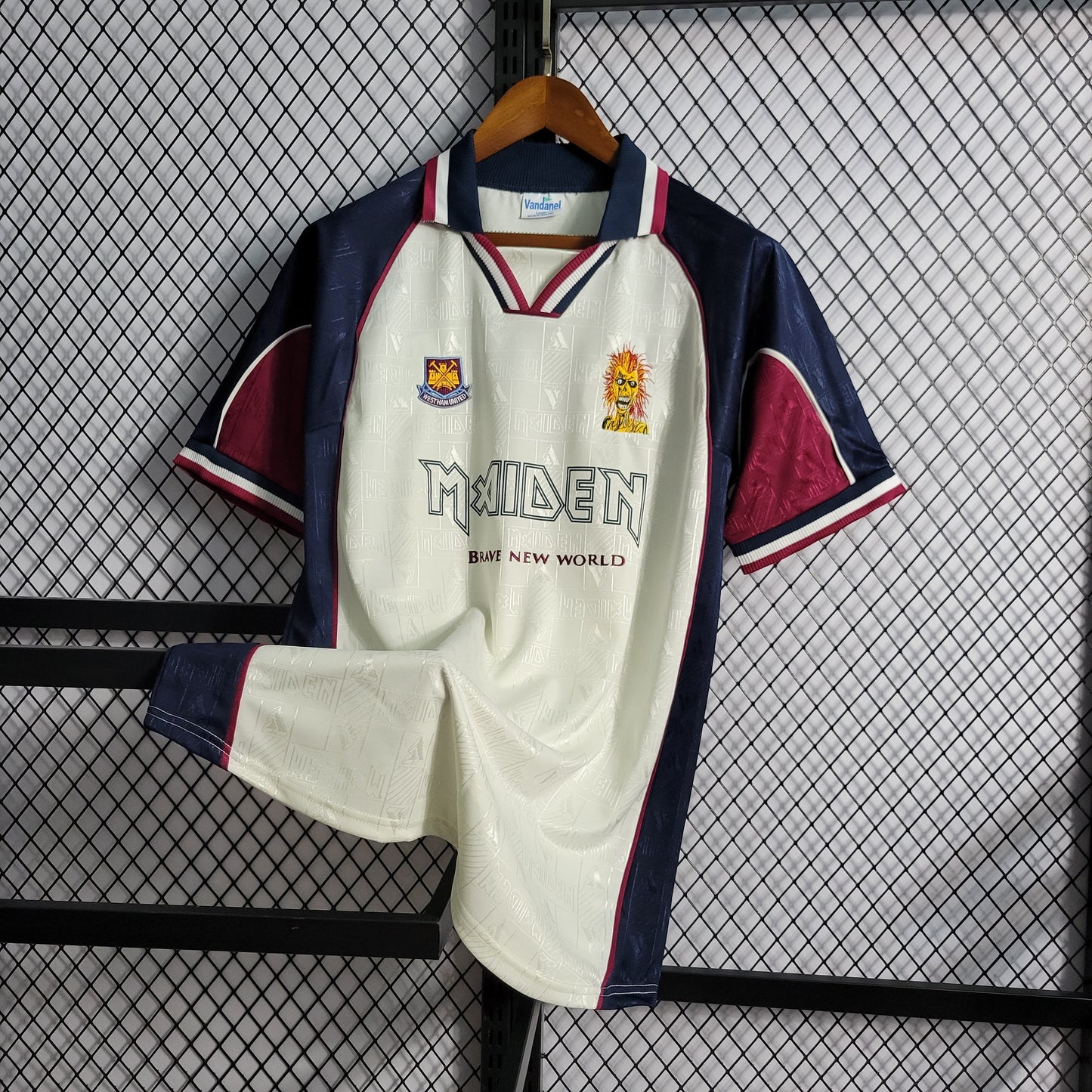 Maillot West Ham x Iron Maiden 1999/00