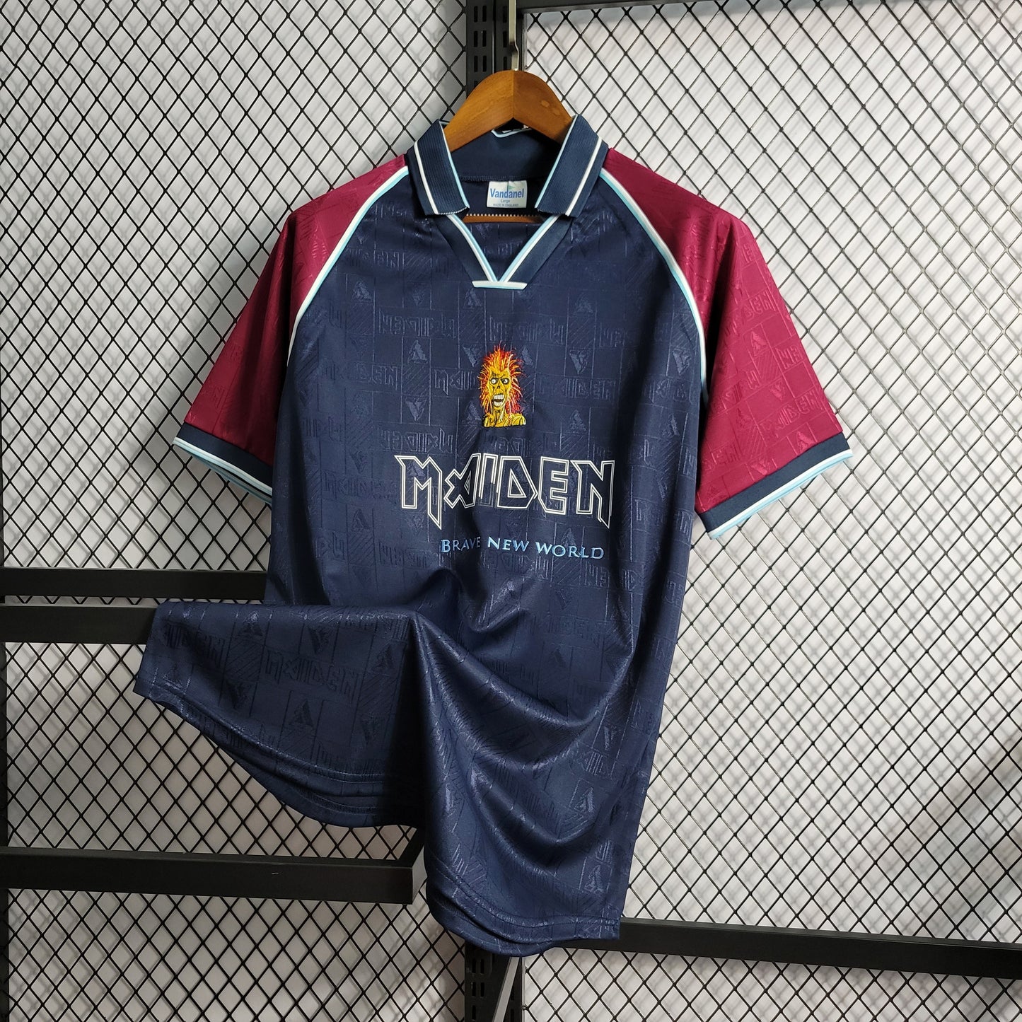 Maillot West Ham x Iron Maiden 1999/00